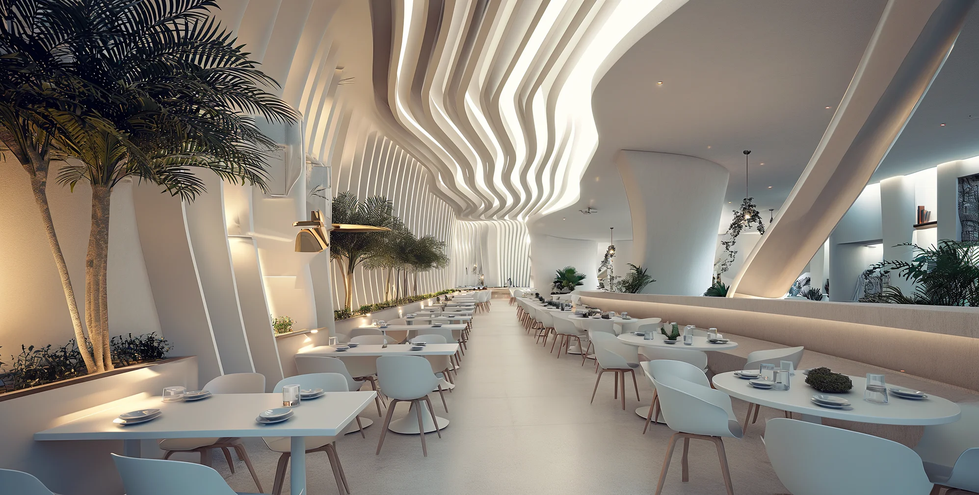 Modern Restaurant Design by NovArch Interiors