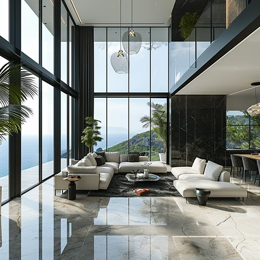 Modern Luxury Interior Living Area