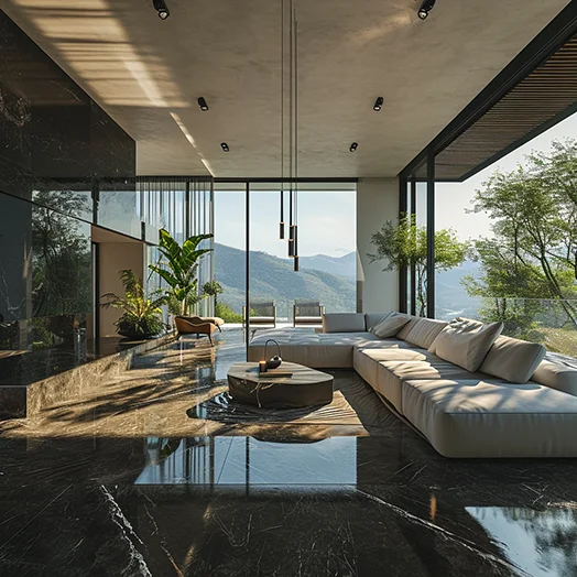 NovArch modern luxury interior living area